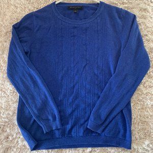 Banana Republic Factory Petite XS Blue Sweater